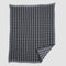 Wool Small Cross Reversible Throw Blanket BLW02CR4