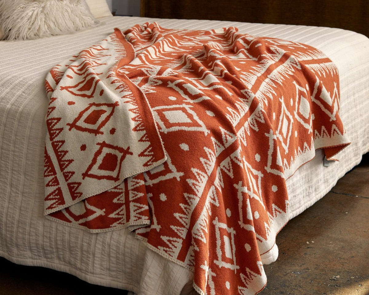 Zuni Reversible Throw Blanket BL02ZU1