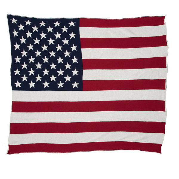 American Flag Throw