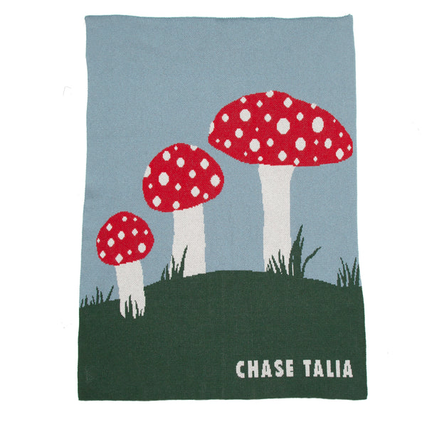 Baby Mushroom Personalized Blanket
