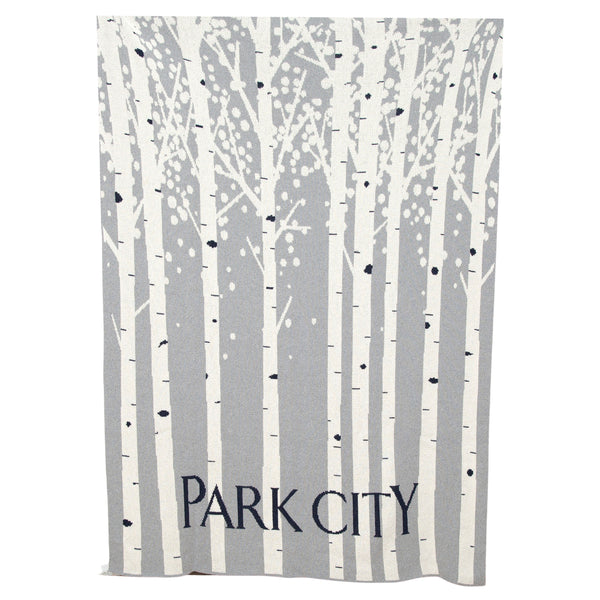 Personalized Aspen Trees Throw