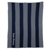 Personalized Herringbone Stripe Throw Blanket