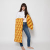 Poly Juki Throw Blanket by Petra Kaksonen