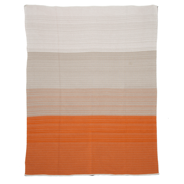 Poly Digital Ombre Throw Blanket