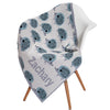 Baby Hedgehog Personalized Throw