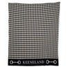 Personalized Houndstooth Horse Bit Throw Blanket